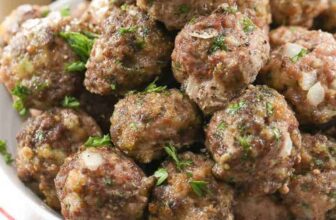 Simple Meatball Recipe – Spend With Pennies