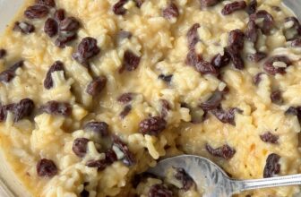 EASY RICE PUDDING-The Southern Girl Cooks-4 Substances