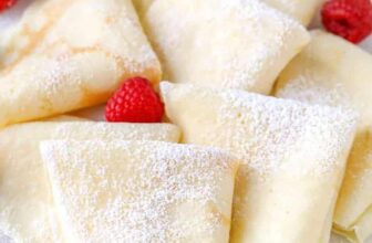 Straightforward Crepes Recipe (Blender) – Spend With Pennies