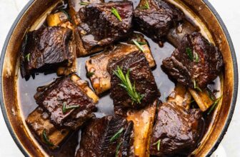 Traditional Braised Beef Brief Ribs