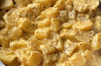 CROCKPOT CHEESY POTATOES – The Southern Woman Cooks