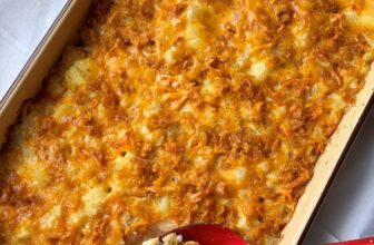 CHEESY FUNERAL POTATOES – The Southern Woman Cooks
