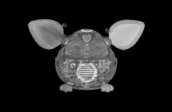 Here is What the Furby and Different Devices Look Like in a CT Scanner