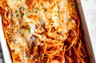 Fast and Straightforward Baked Spaghetti
